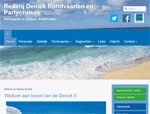 Tablet Screenshot of denick.nl